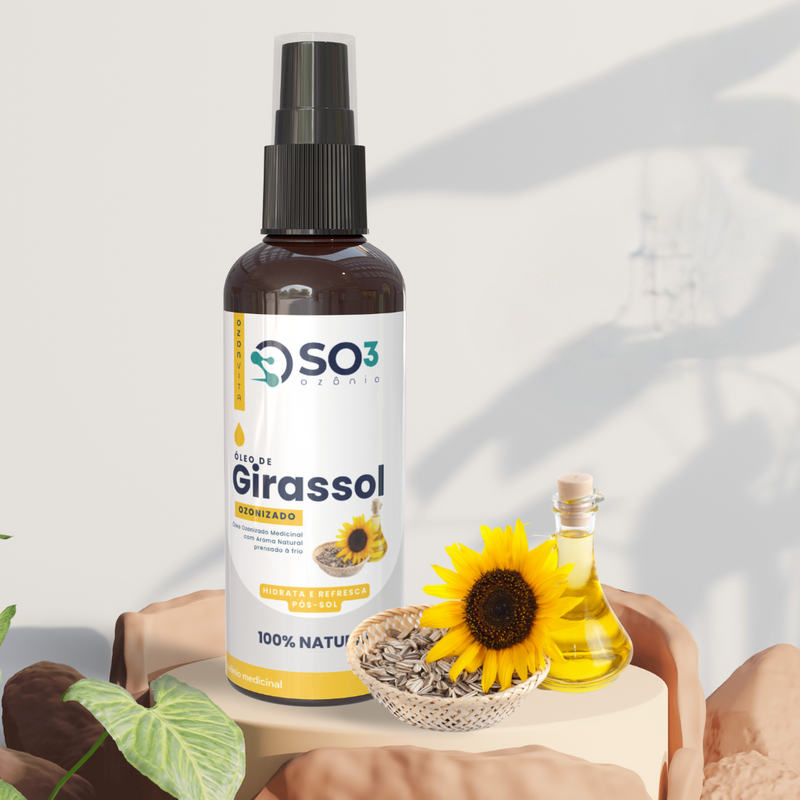 Hidrata e Refresca Pós Sol 120ml - ÓLEO de GIRASSOL - Linha Corporal Ozonvita©