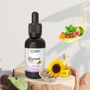 Rosácea 30ml - ÓLEO de GIRASSOL Ozonizado - Linha Facial Ozonvita©