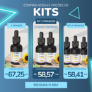 Colírio Natural 10ml - Óleo de Girassol Ozonizado - Linha Ozonvita©