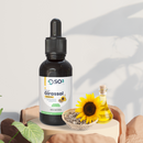 Melhora a Circulação 30ml - ÓLEO de GIRASSOL Ozonizado - Linha Saúde e Bem-estar Ozonvita©