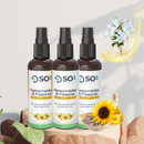 Kit 3 Reparador 120ml - ÓLEO de GIRASSOL Ozonizado - Linha Saúde e Bem-estar Ozonvita©