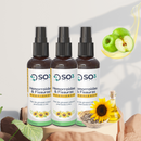 Kit 3 Reparador 120ml - ÓLEO de GIRASSOL Ozonizado - Linha Saúde e Bem-estar Ozonvita©