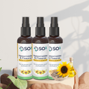 Kit 3 Reparador 120ml - ÓLEO de GIRASSOL Ozonizado - Linha Saúde e Bem-estar Ozonvita©