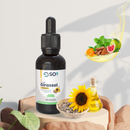 Melhora a Circulação 30ml - ÓLEO de GIRASSOL Ozonizado - Linha Saúde e Bem-estar Ozonvita©