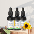 KIT 3 Rinite e Sinusite 30ml - ÓLEO de GIRASSOL Ozonizado - Linha Saúde e Bem-estar Ozonvita©